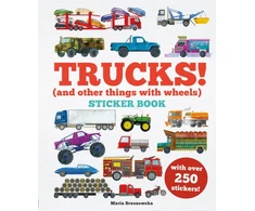 KNYGA Bryony Davies Trucks! Sticker Book, (And Other Things With Wheels)
