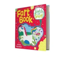 KNYGA Buddy And Barney Scratch and Sniff Fart book Unicorn, Unicorn Scratch and sniff