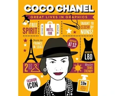 KNYGA Button Books Great Lives in Graphics: Coco Chanel
