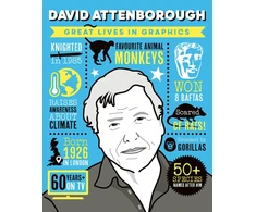 KNYGA Button Books Great Lives in Graphics: David Attenborough