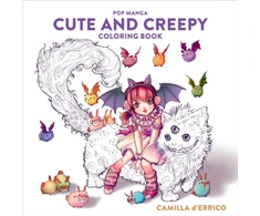 KNYGA Camilla Derrico Pop Manga Cute and Creepy Coloring Book