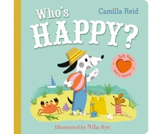 KNYGA Camilla Reid Who's Happy?, An Interactive Lift the Flap Book for Toddlers