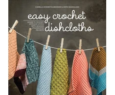 KNYGA Camilla Schmidt Rasmussen Easy Crochet Dishcloths