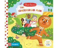 KNYGA Campbell Books Gingerbread Man, A Push, Pull, Slide Book