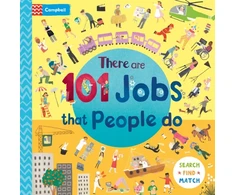 KNYGA Campbell Books There Are 101 Jobs That People Do in This Book, A Search and Find Book for Children
