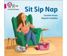 KNYGA Caroline Green Sit Sip Nap, Band 01a/Rožinė a