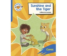 KNYGA Catherine Lenahan Reading Planet: Rocket Phonics – Target Practice - Sunshine and The Tiger - Mėlyna