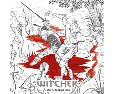 KNYGA Cd Projekt Red Witcher Adult Coloring Book