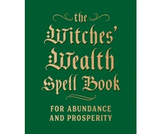 KNYGA Cerridwen Greenleaf Witches' Wealth Spell Book, For Abundance and Prosperity