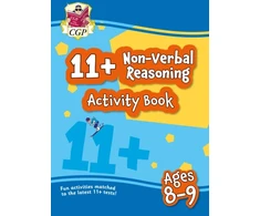 KNYGA Cgp Books 11+ Activity Book: Non-Verbal Reasoning - Ages 8-9