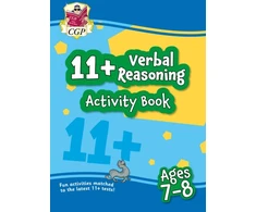 KNYGA Cgp Books 11+ Activity Book: Verbal Reasoning - Ages 7-8