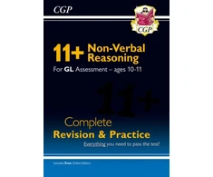 KNYGA Cgp Books 11+ GL Non-Verbal Reasoning Complete Revision and Practice - Ages 10-11 (with Online Edition)