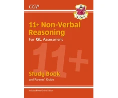 KNYGA Cgp Books 11+ GL Non-Verbal Reasoning Study Book (with Parents’ Guide &amp; Online Edition)