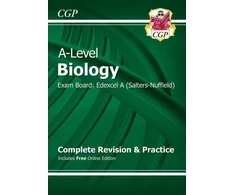 KNYGA Cgp Books A-Level Biology: Edexcel A Year 1 &amp; 2 Complete Revision &amp; Practice with Online Edition