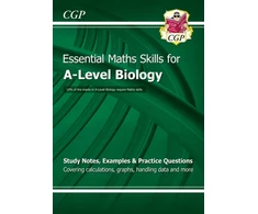 KNYGA Cgp Books A-Level Biology: Essential Maths Skills