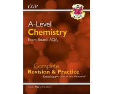 KNYGA Cgp Books A-Level Chemistry: AQA Year 1 &amp; 2 Complete Revision &amp; Practice with Online Edition
