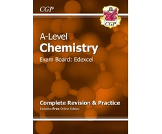 KNYGA Cgp Books A-Level Chemistry: Edexcel Year 1 &amp; 2 Complete Revision &amp; Practice with Online Edition