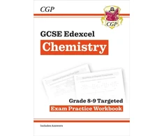 KNYGA Cgp Books GCSE Chemistry Edexcel Grade 8-9 Targeted Exam Practice Workbook (includes answers)