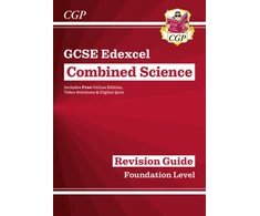 KNYGA Cgp Books GCSE Combined Science Edexcel Revision Guide - Foundation inc. Online Edition, Videos &amp; Quizzes