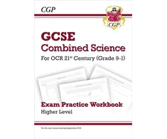 KNYGA Cgp Books GCSE Combined Science: OCR 21st Century Exam Practice Workbook - Higher