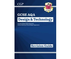 KNYGA Cgp Books GCSE Design &amp; Technology AQA Revision Guide (w/ Online Edition, Quizzes &amp; Knowledge Organisers)