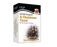 KNYGA Cgp Books GCSE English - A Christmas Carol Revision Question Cards