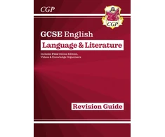 KNYGA Cgp Books GCSE English Language &amp; Literature Revision Guide (includes Online Edition and Videos)