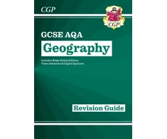 KNYGA Cgp Books GCSE Geography AQA Revision Guide includes Online Edition, Videos &amp; Quizzes