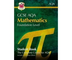 KNYGA Cgp Books GCSE Maths AQA Student Book - Foundation (with Online Edition)