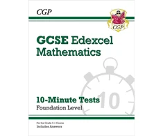 KNYGA Cgp Books GCSE Maths Edexcel 10-Minute Tests - Foundation (includes Answers)