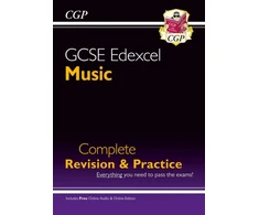 KNYGA Cgp Books GCSE Music Edexcel Complete Revision &amp; Practice (with Audio &amp; Online Edition)