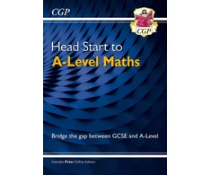 KNYGA Cgp Books Head Start to A-Level Maths (with Online Edition)