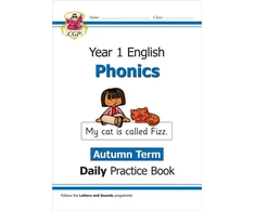 KNYGA Cgp Books KS1 Phonics Year 1 Daily Practice Book: Autumn Term