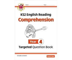 KNYGA Cgp Books KS2 English Year 4 Reading Comprehension Targeted Question Book - Book 1 (with Answers)
