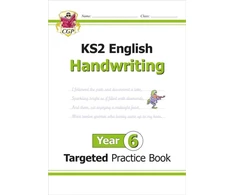 KNYGA Cgp Books KS2 English Year 6 Handwriting Targeted Practice Book