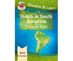 KNYGA Cgp Books KS2 Geography Discover &amp; Learn: North and South America Study Book