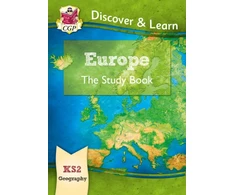 KNYGA Cgp Books KS2 Geography Discover &amp; Learn: Europe Study Book