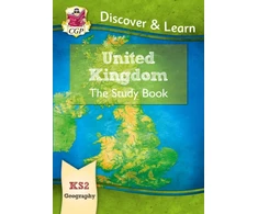 KNYGA Cgp Books KS2 Geography Discover &amp; Learn: United Kingdom Study Book