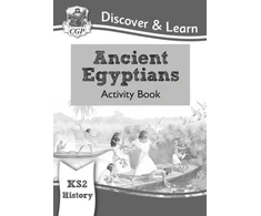 KNYGA Cgp Books KS2 History Discover &amp; Learn: Ancient Egyptians Activity Book