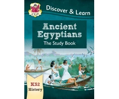 KNYGA Cgp Books KS2 History Discover &amp; Learn: Ancient Egyptians Study Book