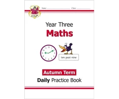 KNYGA Cgp Books KS2 Maths Year 3 Daily Practice Book: Autumn Term