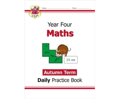KNYGA Cgp Books KS2 Maths Year 4 Daily Practice Book: Autumn Term