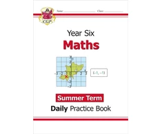 KNYGA Cgp Books KS2 Maths Year 6 Daily Practice Book: Summer Term