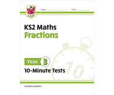 KNYGA Cgp Books KS2 Year 3 Maths 10-Minute Tests: Fractions