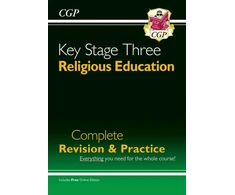 KNYGA Cgp Books KS3 Religious Education Complete Revision &amp; Practice (with Online Edition)