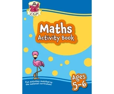 KNYGA Cgp Books Maths Activity Book for Ages 5-6 (Year 1)