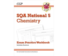 KNYGA Cgp Books National 5 Chemistry: SQA Exam Practice Workbook - includes Answers