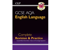 KNYGA Cgp Books New GCSE English Language AQA Complete Revision &amp; Practice with CGP RevisionHub: for exams from 2026