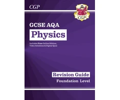 KNYGA Cgp Books New GCSE Physics AQA Foundation Revision Guide with CGP RevisionHub