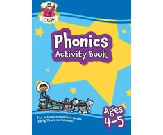 KNYGA Cgp Books Phonics Activity Book for Ages 4-5 (Reception)